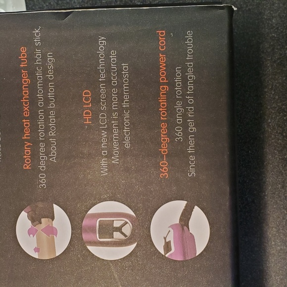 Rotating curling iron - Picture 5 of 5
